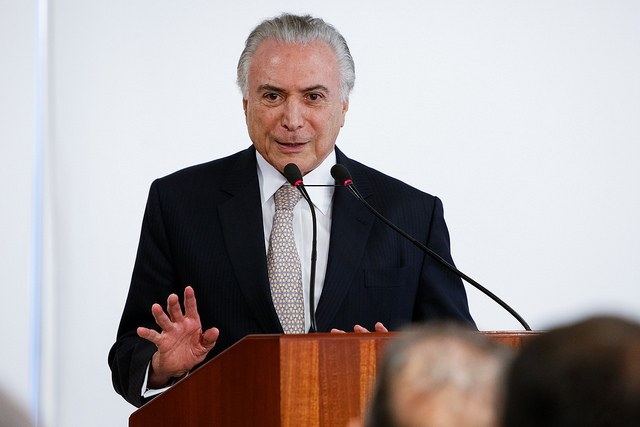 Temer afirmou que não se pode "ter medo" de votar reforma da Previdência - Foto: Alan Santos/Presidência da República Temer afirmou que não se pode "ter medo" de votar reforma da Previdência